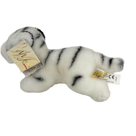Aurora Miyoni White Tiger Black Stripes New - Picture 5 of 15